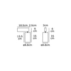 Прожектор, за монтаж на магнитна шина 27W 2488lm 4000K 24°, CRI>90 - VK LED VK/04210TR/C/SP/B 71164-048721