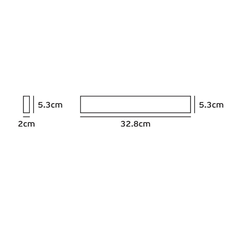 Линеен модул, за монтаж на магнитна шина 27W 2692lm 3000K 24°, CRI>90, дължина 32.8cm - VK LED VK/04366/B/18 71164-097721