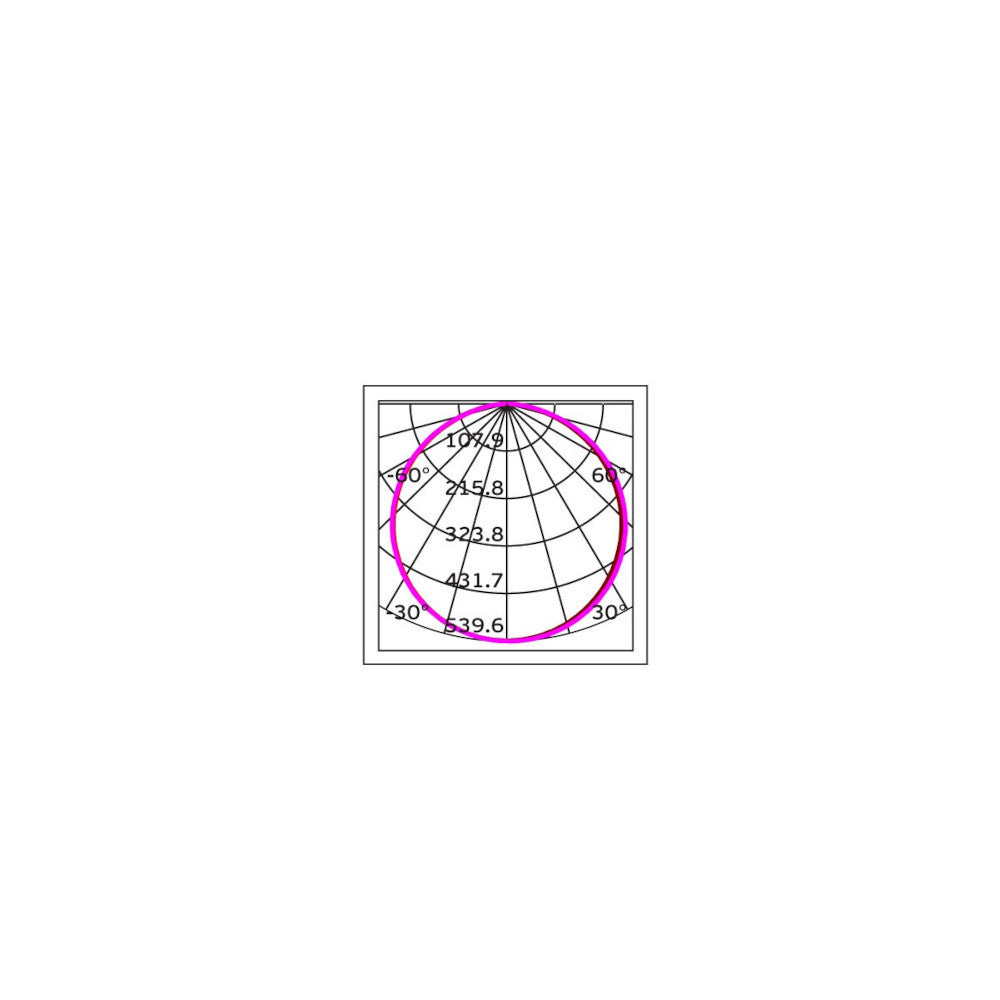 Линеен модул-опалов разсейвател, за монтаж на магнитна шина 25W 3496lm 3000K 110°, CRI>90, дължина 90cm - VK LED VK/04368/B/25 71164-102721