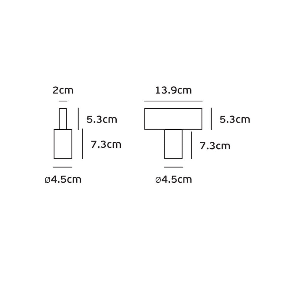 Прожектор, за монтаж на магнитна шина 3W 220lm 3000K 8°, CRI>90 - VK LED VK/04373/B 71164-109721