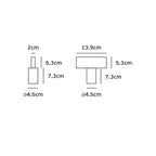 Прожектор, за монтаж на магнитна шина 3W 220lm 3000K 8°, CRI>90 - VK LED VK/04373/B 71164-109721