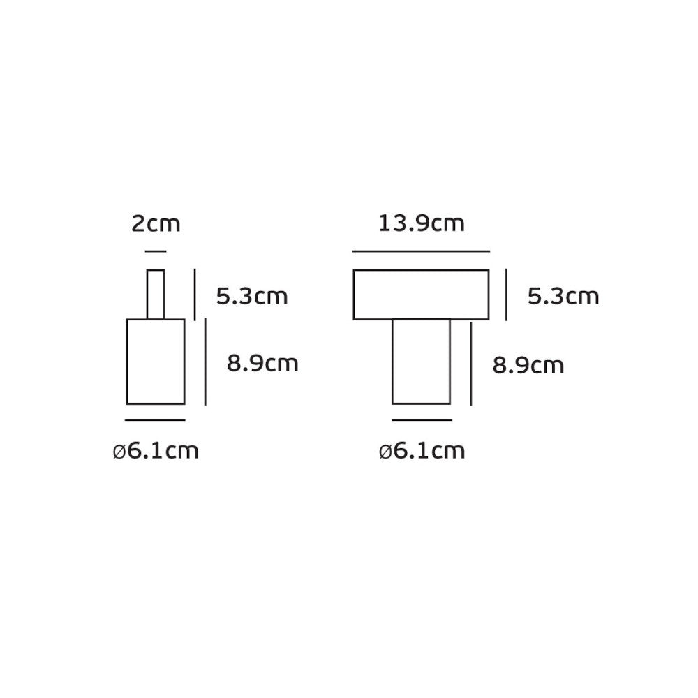 Прожектор, за монтаж на магнитна шина 11W 1156lm 3000K 24°, CRI>90 - VK LED VK/04376/B/12 71164-112721