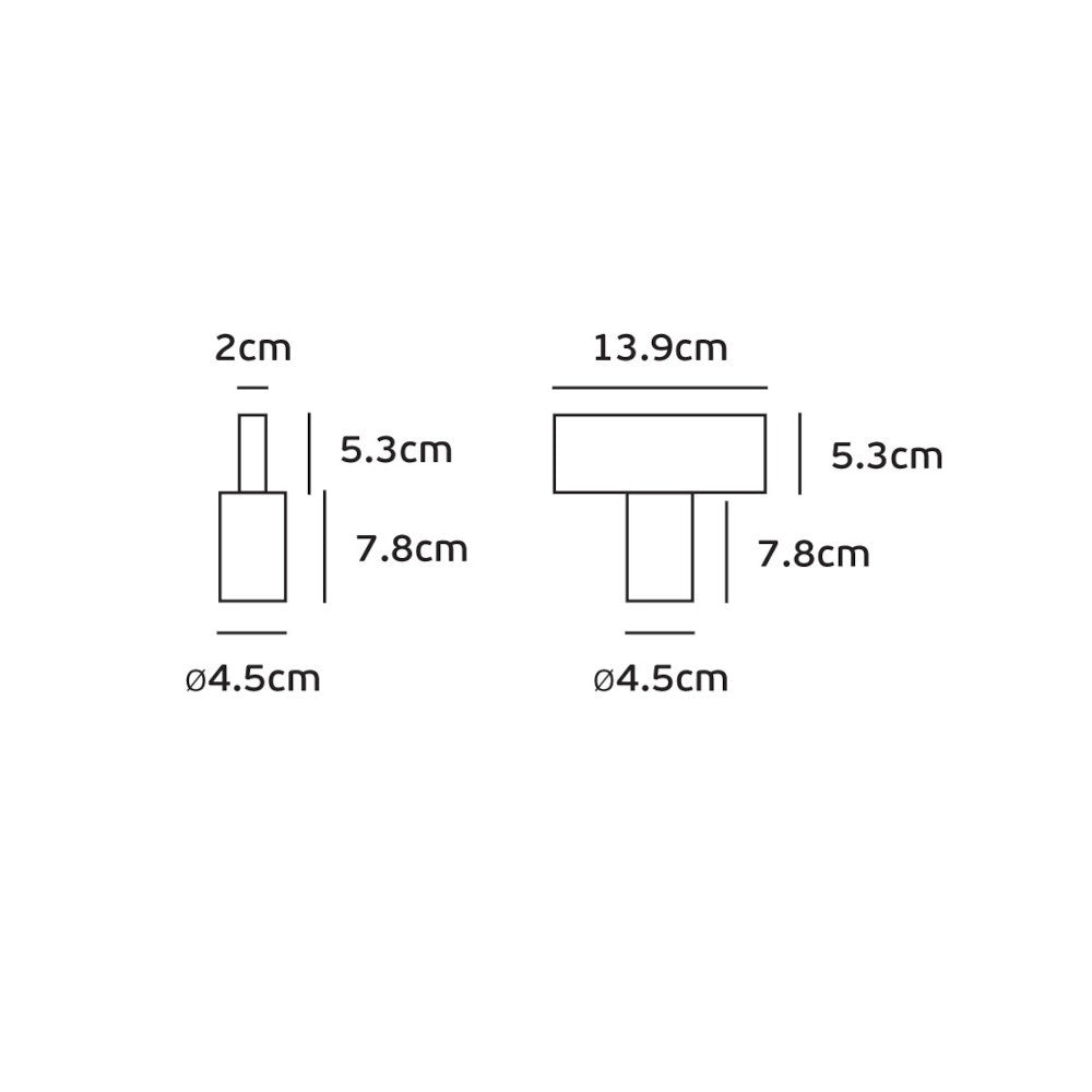 Прожектор, за монтаж на магнитна шина 7W 440lm 3000K с zoom 15-45°, CRI>90 - VK LED VK/04378/B/ZM 71164-116721