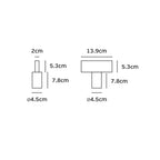 Прожектор, за монтаж на магнитна шина 7W 440lm 3000K с zoom 15-45°, CRI>90 - VK LED VK/04378/B/ZM 71164-116721