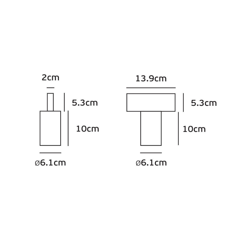 Прожектор, за монтаж на магнитна шина 12W 780lm 3000K с zoom 15-45°, CRI>90 - VK LED VK/04379/B/ZM 71164-117721