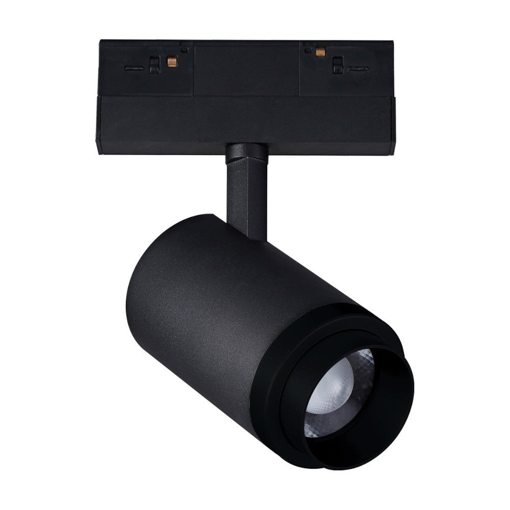 Прожектор, за монтаж на магнитна шина 18W 1540lm 3000K с zoom 15-45°, CRI>90 - VK LED VK/04380/B/ZM 71164-118721