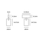 Прожектор, за монтаж на магнитна шина 25W 1870lm 3000K с zoom 15-45°, CRI>90 - VK LED VK/04381/B/ZM 71164-119721
