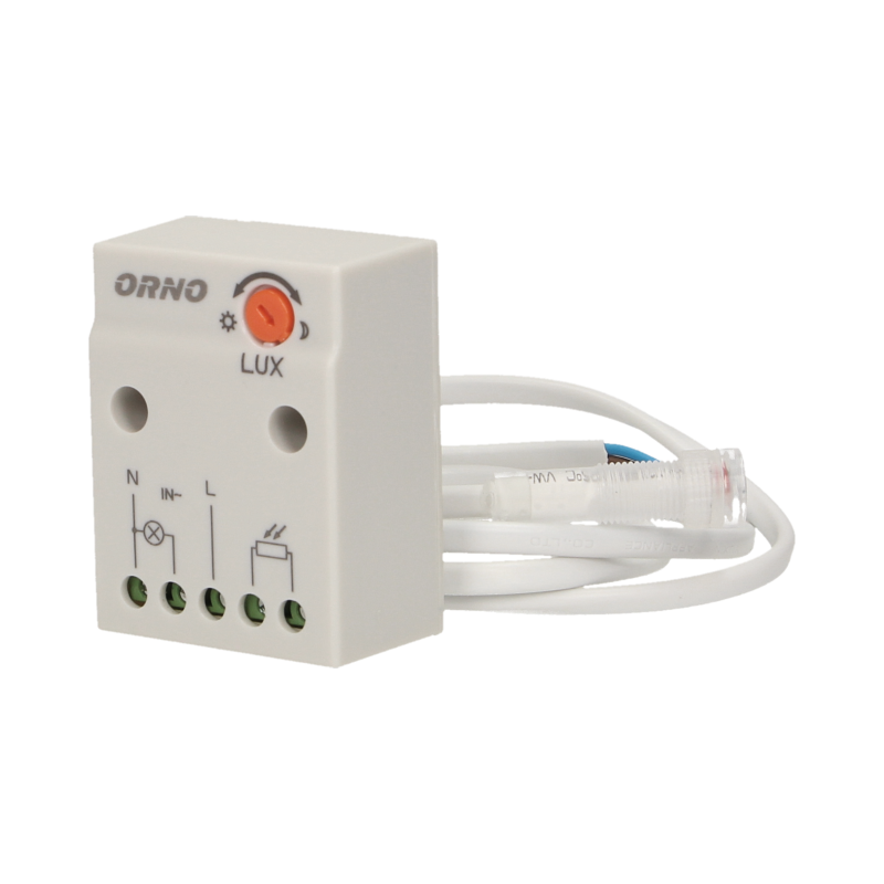 Детектор за осветеност с външен датчик, 2-100lux - ORNO 233 OR-CR-233