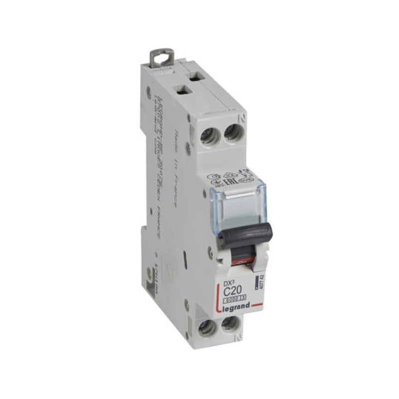 DX3 1P+NR C20 6000A авт. прекъсвач - Legrand DX3 407743