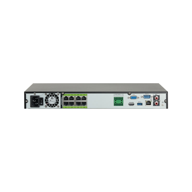 16 канален 4K NVR 2x HDD 8xPoE IVA - DAHUA NVR5216-8P-I/L