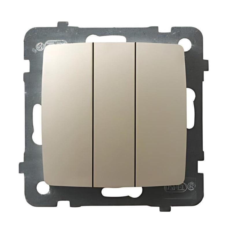 Троен ключ 10А Крем перла - OSPEL Karo LP-13S/m/42