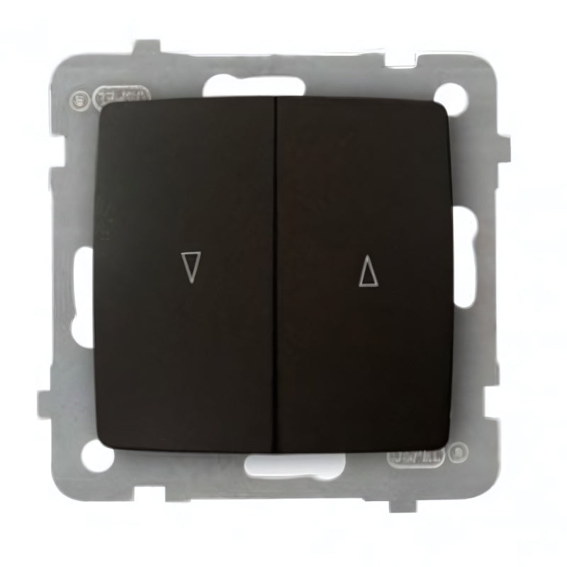 Бутон за щори 10А Шоколад - OSPEL Karo LP-7S/m/40