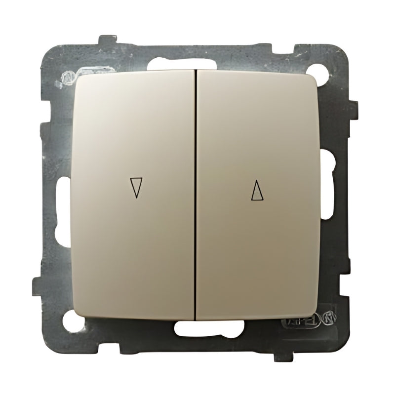 Бутон за щори 10А Крем перла - OSPEL Karo LP-7S/m/42