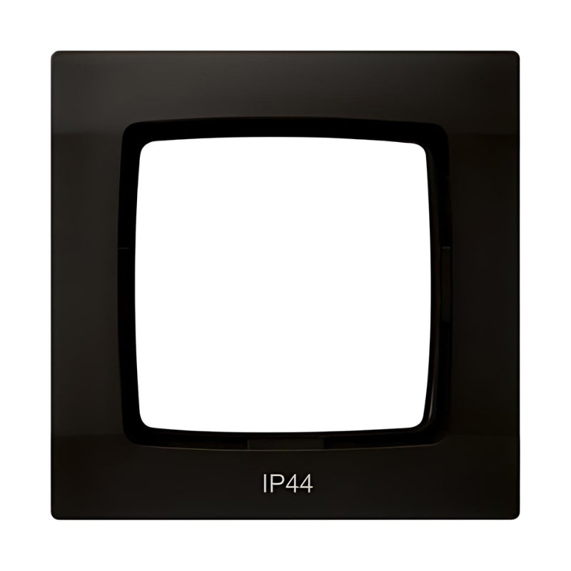 Рамка 1х Шоколад IP44 - OSPEL Karo RH-1S/40