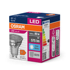 LED лампа, рефлекторна Тип PAR16 6,9W 575lm 4000K 220V GU10 Ra≥80 60° недимируема - OSRAM LED VALUE PAR16 LED096783