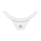 LED декоративен аплик 10W 800lm 4000K, Ra>80, IP54, с PIR 140° , бял - ORNO SPINEL AD-OP-6119WLPMR4