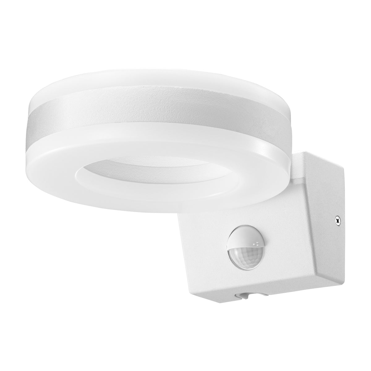 LED декоративен аплик 20W 1800lm 4000K, Ra>80, IP65, с PIR 140° , бял - ORNO HOWLIT AD-OP-6205WLPMR4