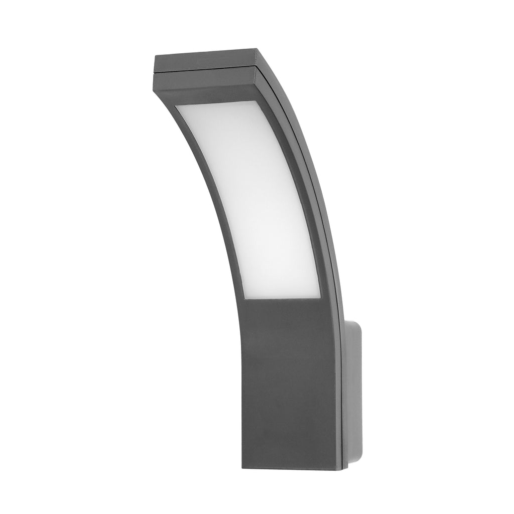 LED декоративен аплик 10W 800lm 4000K, Ra>80, IP54, сив - ORNO PIRYT AD-OP-6109GLPM4