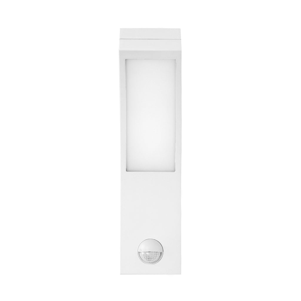 LED декоративен аплик 10W 800lm 4000K, Ra>80, IP54, с PIR 140° , бял - ORNO PIRYT AD-OP-6109WLPMR4
