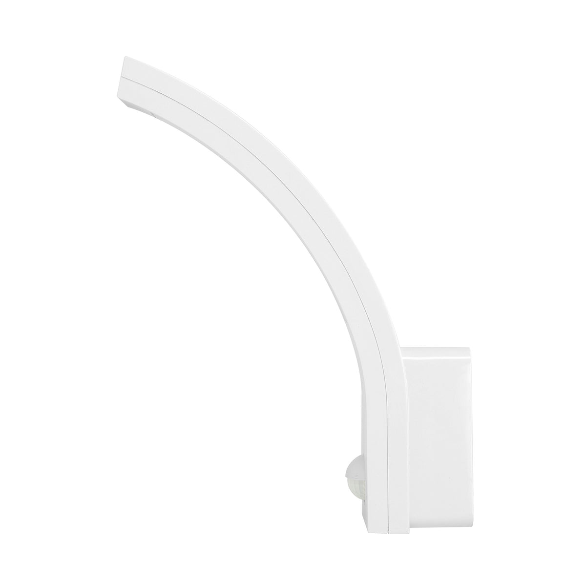 LED декоративен аплик 10W 800lm 4000K, Ra>80, IP54, с PIR 140° , бял - ORNO PIRYT AD-OP-6109WLPMR4
