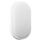 LED аплик/плафон-овал 10W 800lm 4000K, Ra>80, IP54, бял - ORNO NEFRYT AD-OP-6110WLPM4