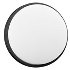LED декоративен аплик /плафон 10W 800lm 4000K, Ra>80, IP54, черен - ORNO AGAT AD-OP-6111BLPM4