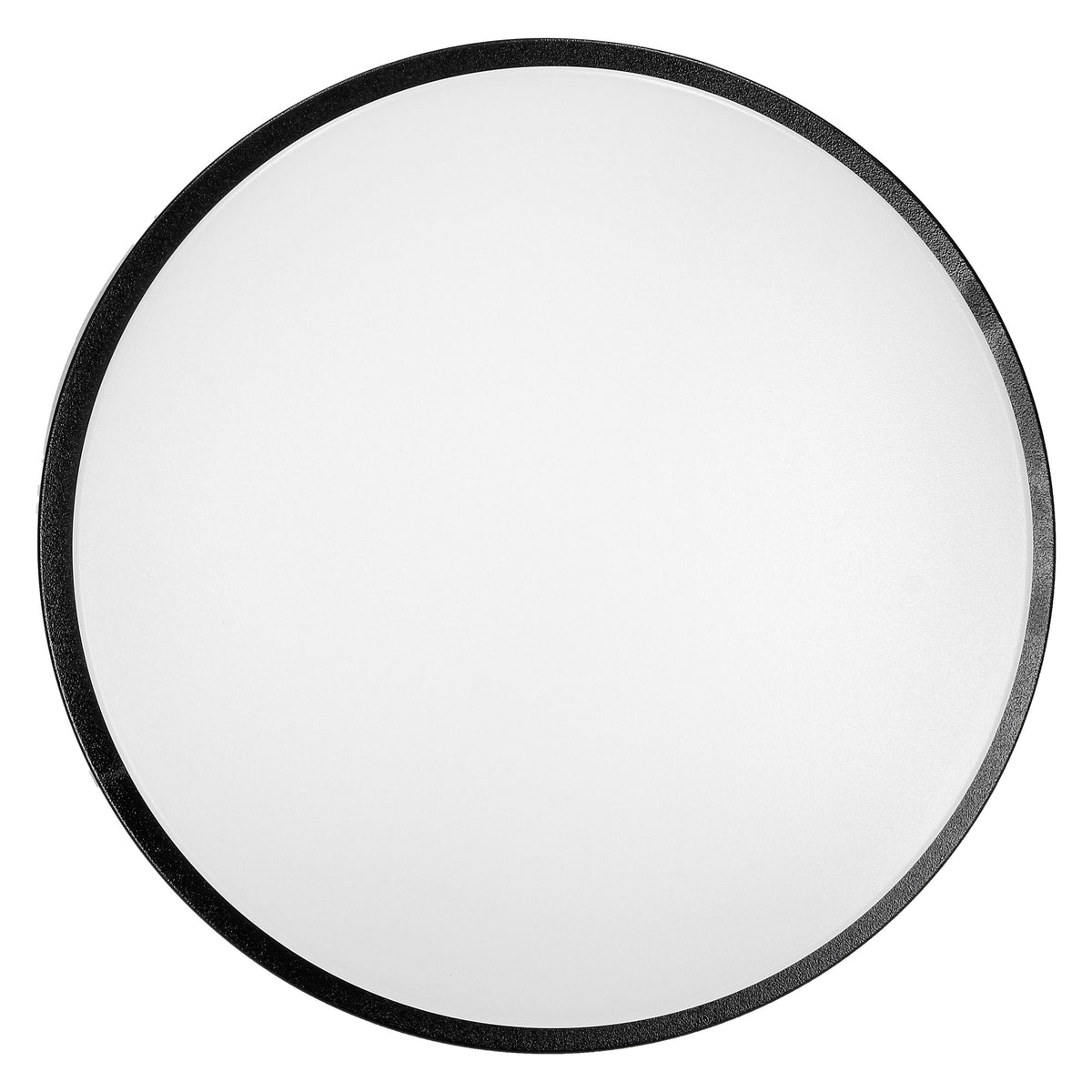 LED декоративен аплик /плафон 15W 1100lm 4000K, Ra>80, IP54, черен - ORNO AGAT AD-OP-6112BLPM4