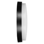 LED декоративен аплик /плафон 15W 1100lm 4000K, Ra>80, IP54, черен - ORNO AGAT AD-OP-6112BLPM4