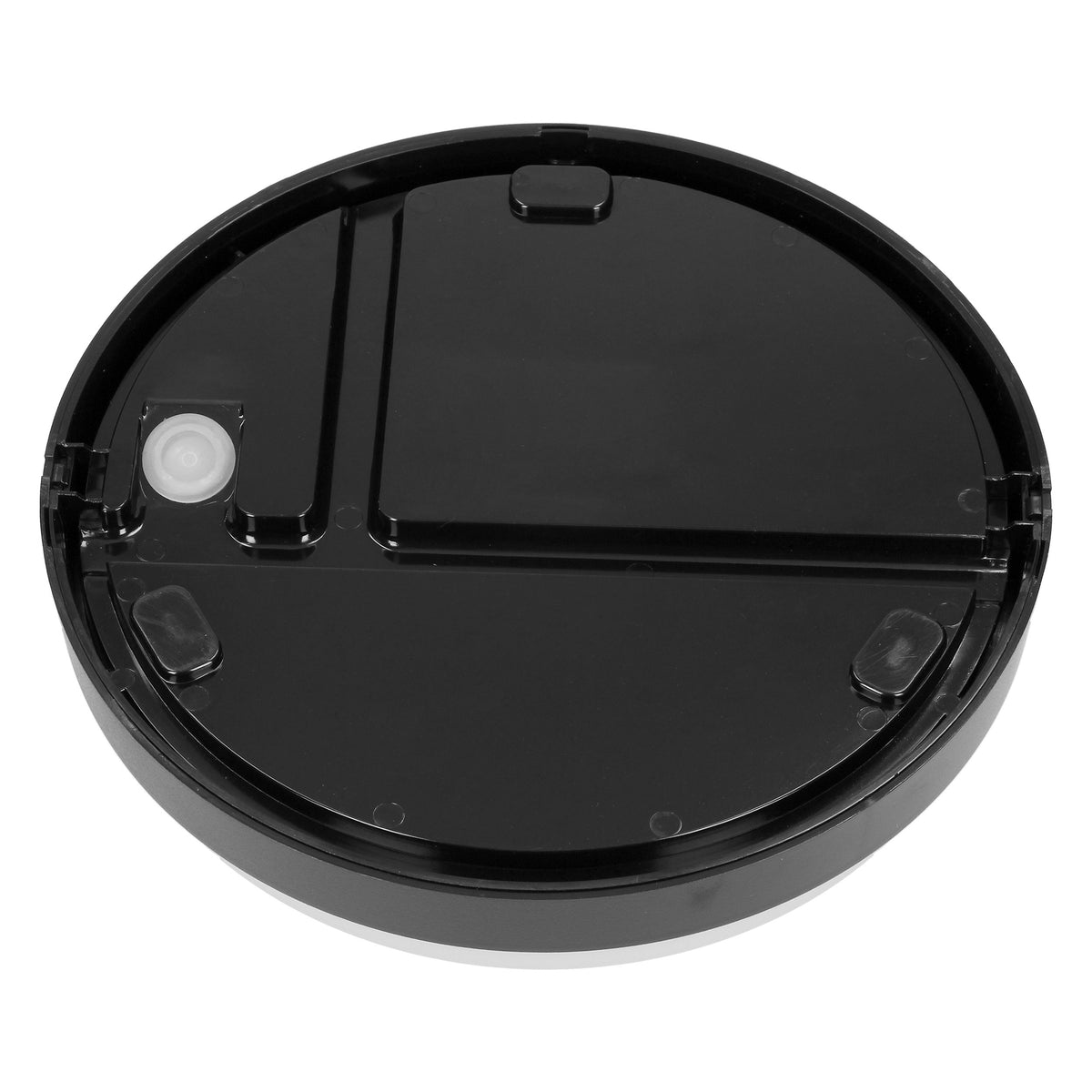 LED декоративен аплик /плафон 15W 1100lm 4000K, Ra>80, IP54, черен - ORNO AGAT AD-OP-6112BLPM4