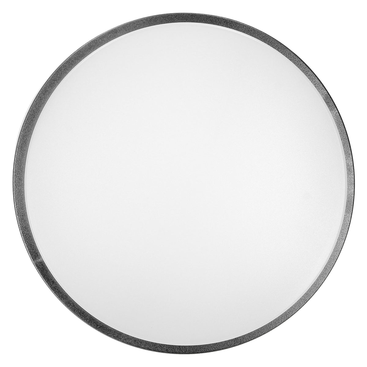 LED декоративен аплик /плафон 15W 1100lm 4000K, Ra>80, IP54, сив - ORNO AGAT AD-OP-6112GLPM4
