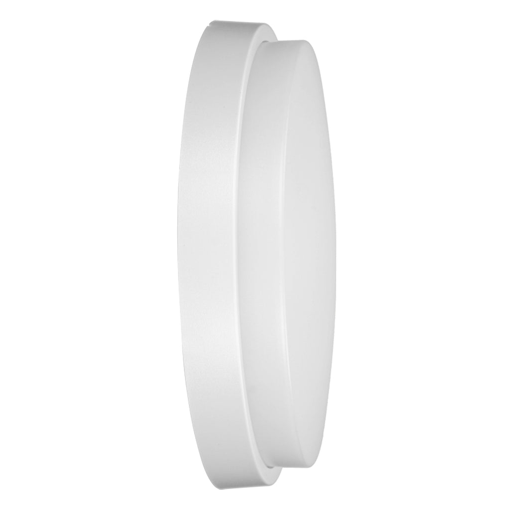 LED декоративен аплик /плафон 15W 1100lm 4000K, Ra>80, IP54, бял - ORNO AGAT AD-OP-6112WLPM4