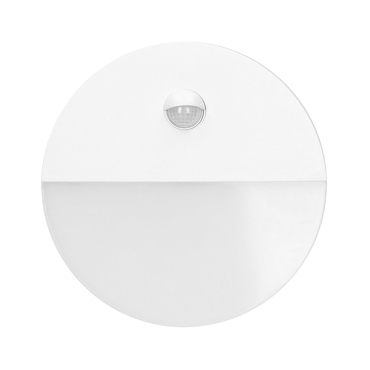 LED декоративен аплик, с PIR 140, 10W 600lm 4000K, Ra>80, IP65, бял - ORNO HALIT AD-OP-6116WLPMR4
