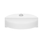 LED декоративен аплик, с PIR 140, 10W 600lm 4000K, Ra>80, IP65, бял - ORNO HALIT AD-OP-6116WLPMR4