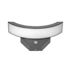 LED декоративен аплик 10W 800lm 4000K, Ra>80, IP54, с PIR 140° , сив - ORNO SPINEL AD-OP-6119GLPMR4