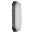 LED аплик-овал/плафон 15W 1100lm 4000K, Ra>80, IP54, сив - ORNO NEFRYT AD-OP-6147GLPM4