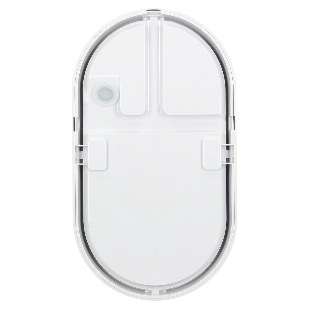 LED аплик-овал/плафон 15W 1100lm 4000K, Ra>80, IP54, бял - ORNO NEFRYT AD-OP-6147WLPM4