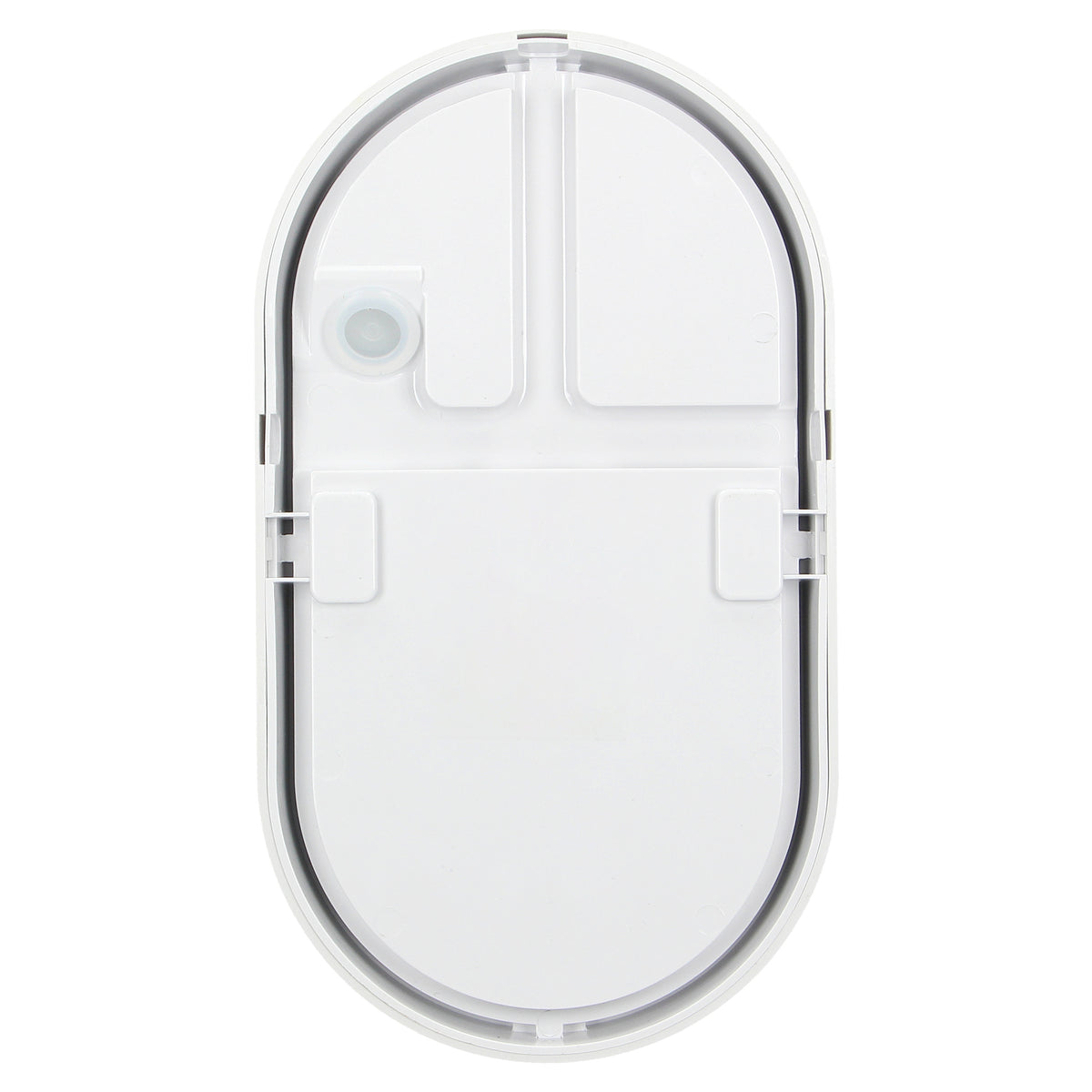 LED аплик-овал/плафон 15W 1100lm 4000K, Ra>80, IP54, бял - ORNO NEFRYT AD-OP-6147WLPM4