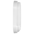 LED аплик-овал, с PIR, 15W 1100lm 4000K, Ra>80, IP54, бял - ORNO NEFRYT AD-OP-6147WLPMR4