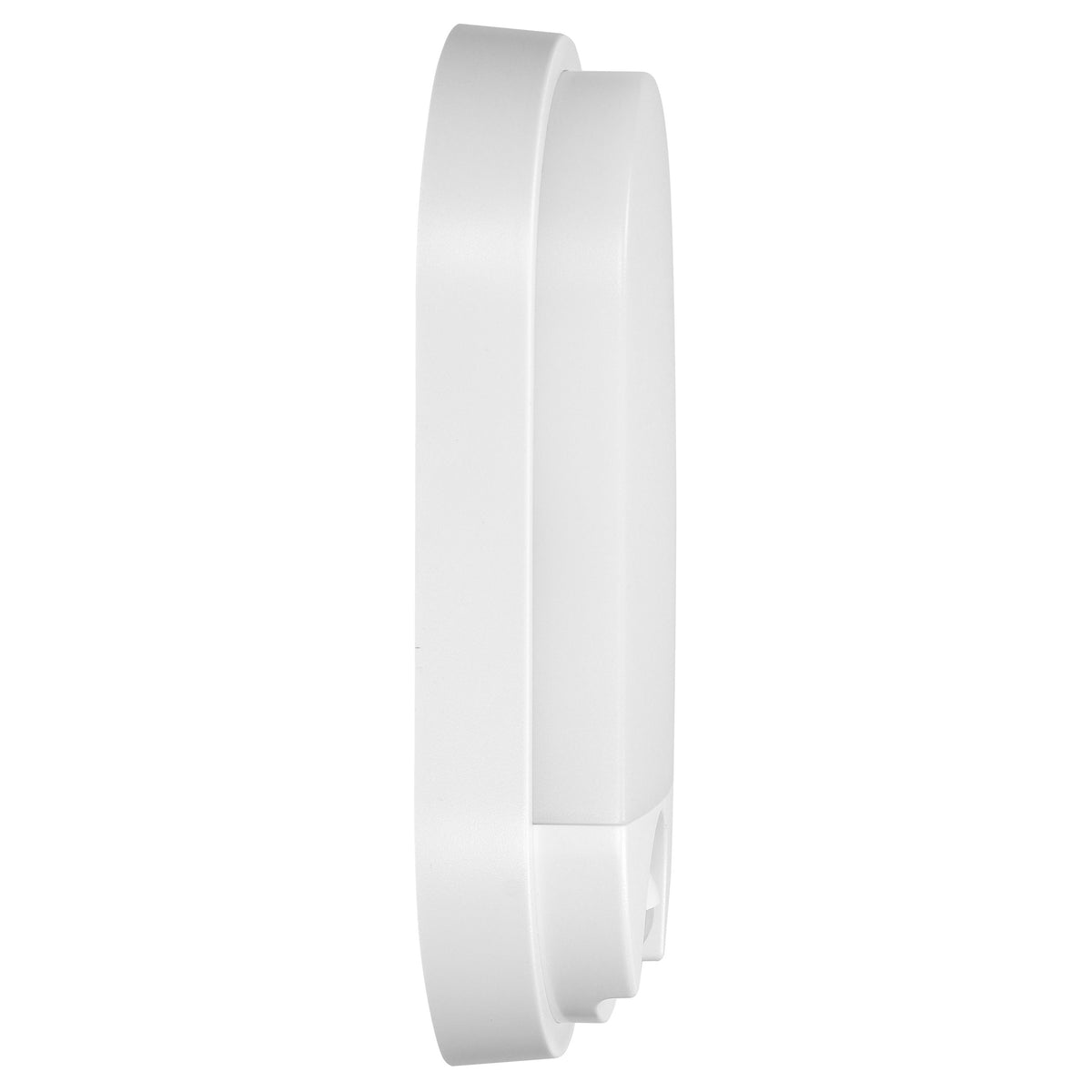 LED аплик-овал, с PIR, 15W 1100lm 4000K, Ra>80, IP54, бял - ORNO NEFRYT AD-OP-6147WLPMR4