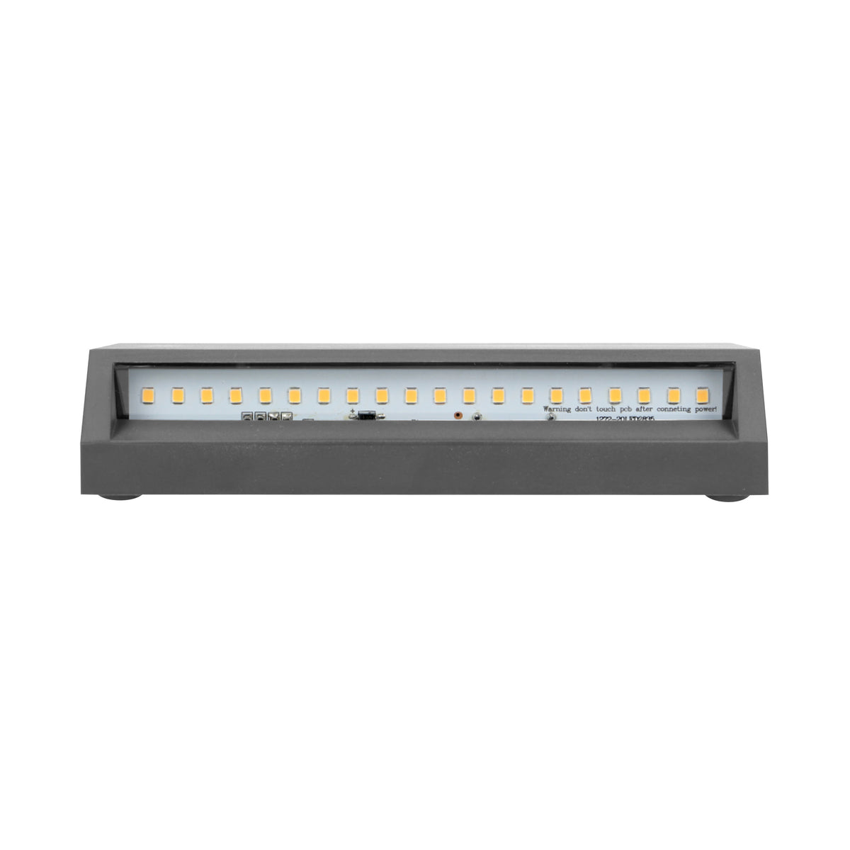 Декоративен осветител за стена 3W 170lm , Ra>80, IP65, дължина 160mm, сив - ORNO ENYE AD-OP-6191L4