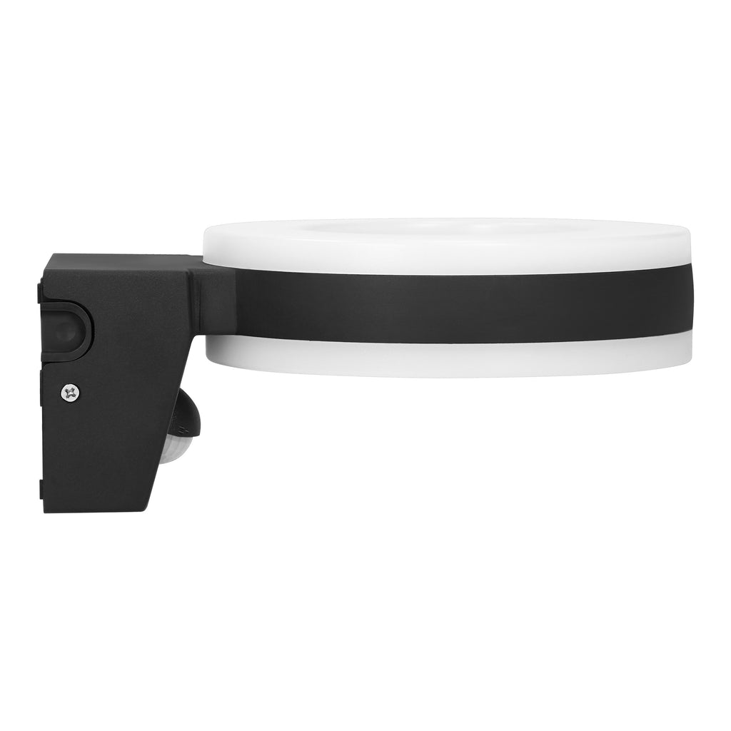 LED декоративен аплик 20W 1800lm 4000K, Ra>80, IP65, с PIR 140° , черен - ORNO HOWLIT AD-OP-6205BLPMR4
