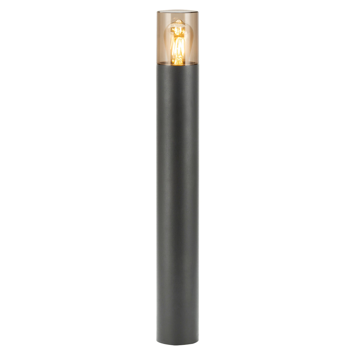 Градински осветител SALVIA bollard, E27 max 15W, 50cm, IP54, сив - Orno AD-OP-6575GE27PP