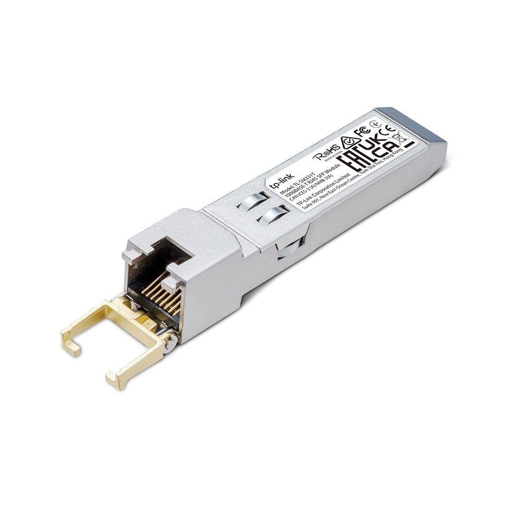 SFP Module 1000BASE-T RJ45, 1.25 Gbps, 100m - Omada by TP-Link SM331T