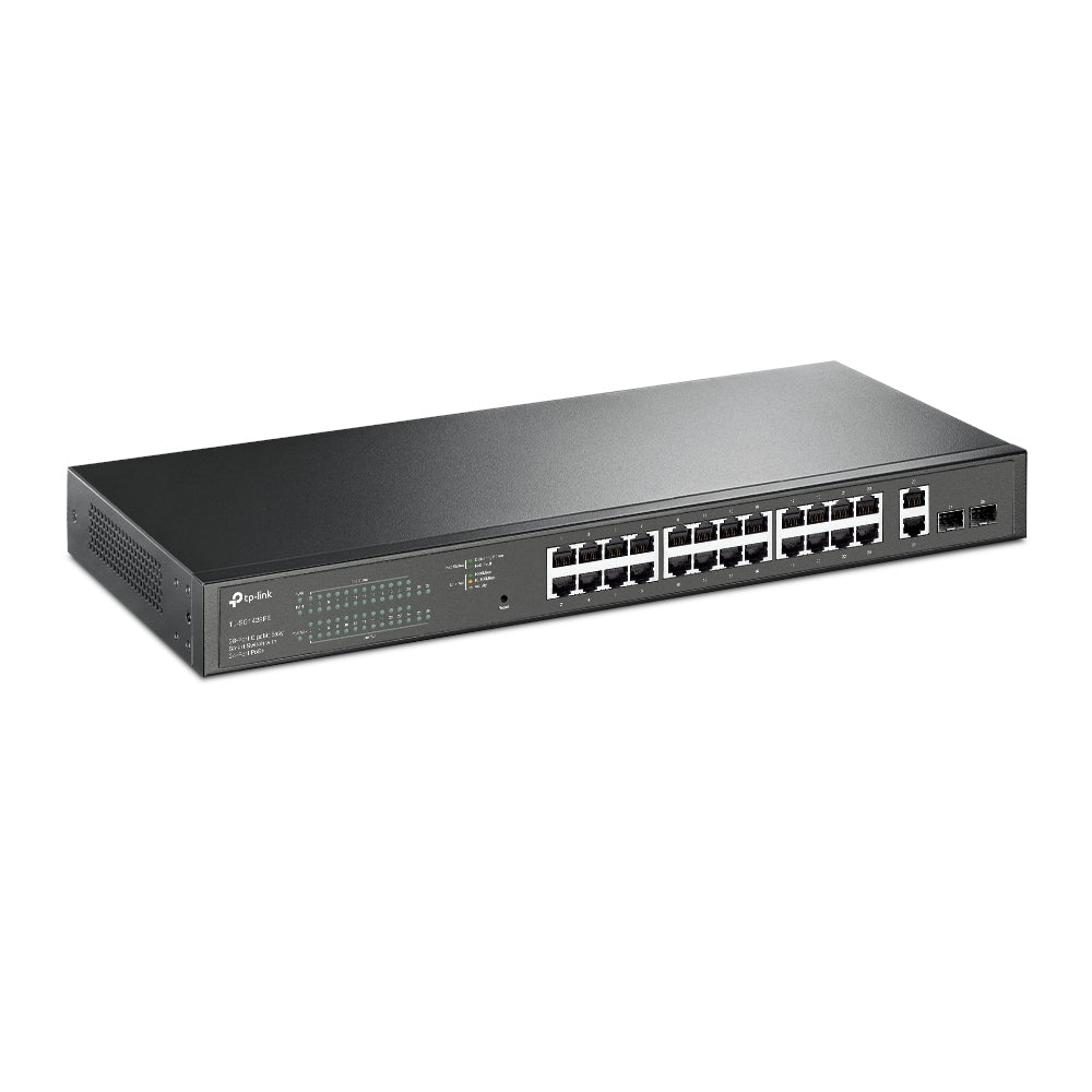28-портов 10/100/1000 Mbps Easy Smart Switch, 24-Port PoE+ - Omada by TP-Link SG1428PE