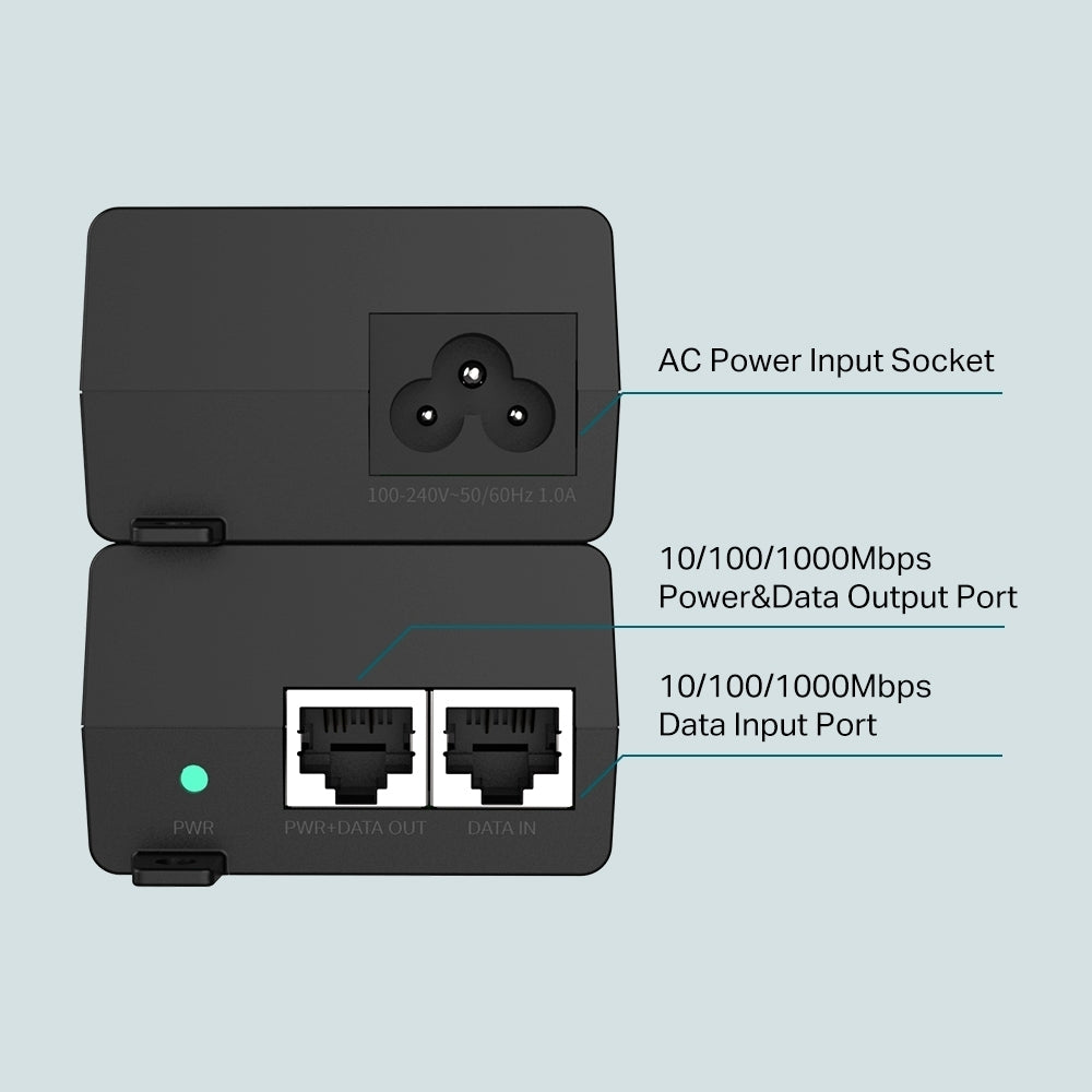 PoE+ Injector 30 W - Omada by TP-Link POE160S