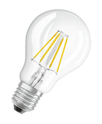 LED лампа Тип A 4W 470lm 2700K 220V  Ra≥80 прозрачна, недимируема - OSRAM LED VALUE CLASSIC A LED439856