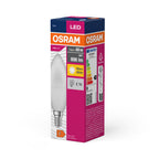 LED лампа Тип B 7,5W 806lm 2700K 220V E14 Ra≥80, овал, мат недимируема - OSRAM LED VALUE CLASSIC B LED152915