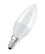 LED лампа Тип B 7W 806 lm 6500K 220V  E14 Ra≥80, овал, мат. недим - OSRAM LED VALUE CLASSIC B LED311909