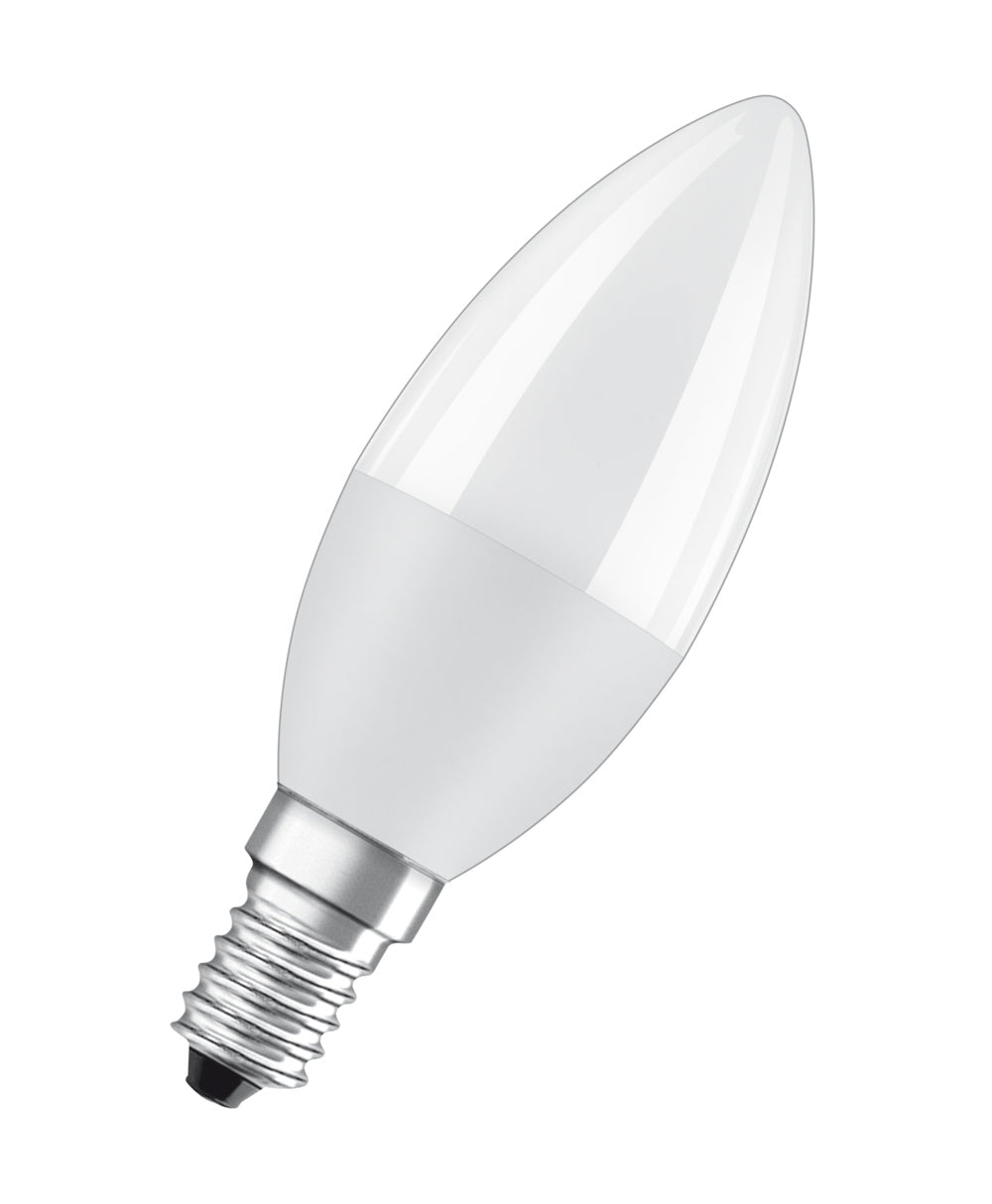 LED лампа Тип B 7W 806 lm 6500K 220V  E14 Ra≥80, овал, мат. недим - OSRAM LED VALUE CLASSIC B LED311909