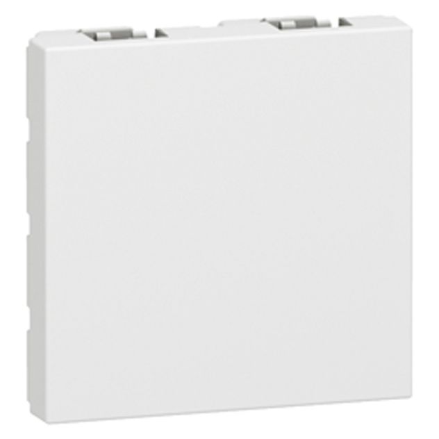 Празен модул 2M Бял - Legrand Mosaic New 277071L